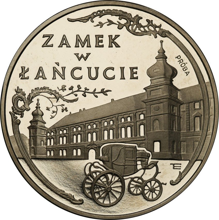III RP. PRÓBA Nikiel 300 000 złotych 1993 Zamek w Łańcucie